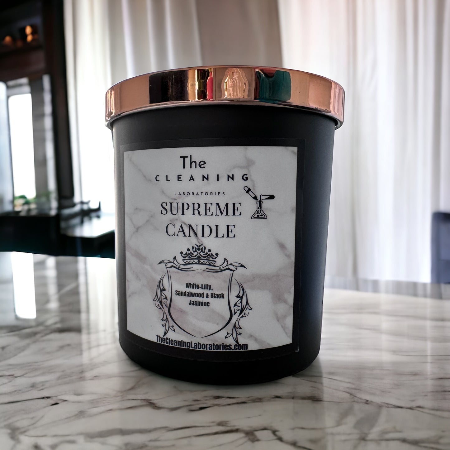 Supreme Candle Sandalwood & Black Jasmine