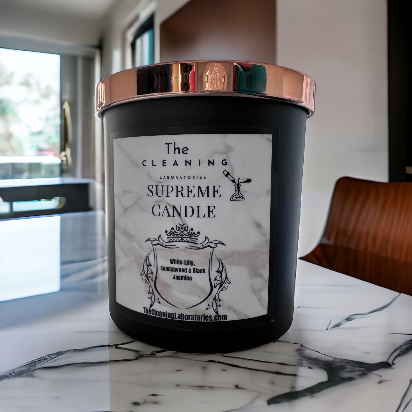 Supreme Candle Sandalwood & Black Jasmine