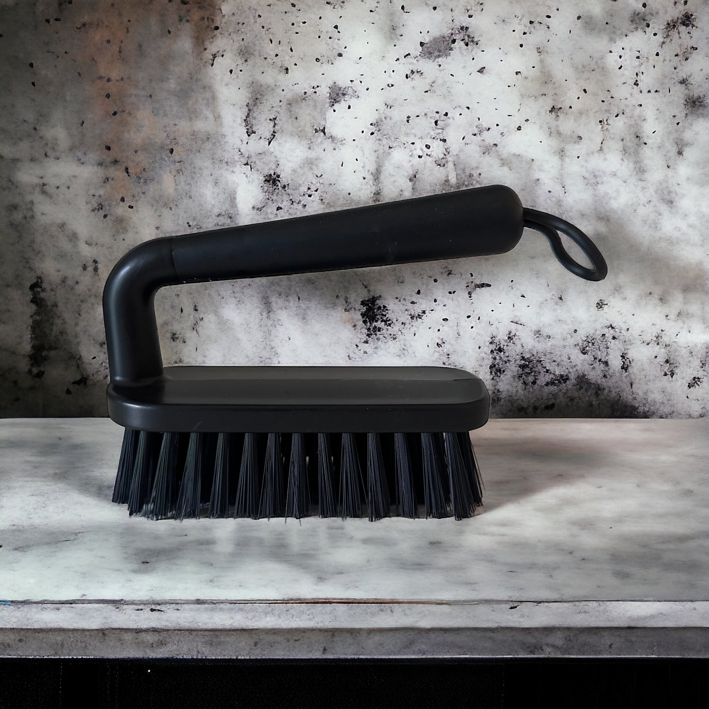 Scrubbing Brush Large Matt Black