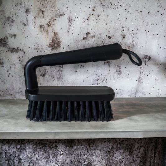 Scrubbing Brush Large Matt Black